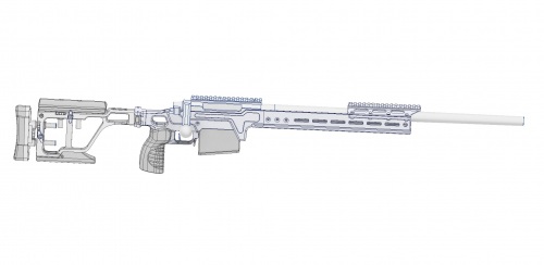 Шасси / алюминиевое ложе Sabatti Rover Custom .300 Win Mag